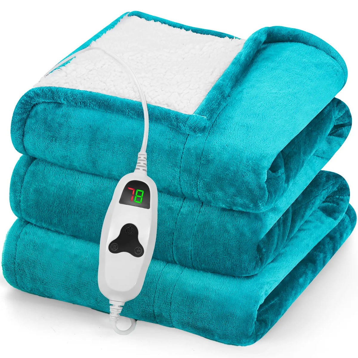 Mroace Electric Heated Throw Blanket