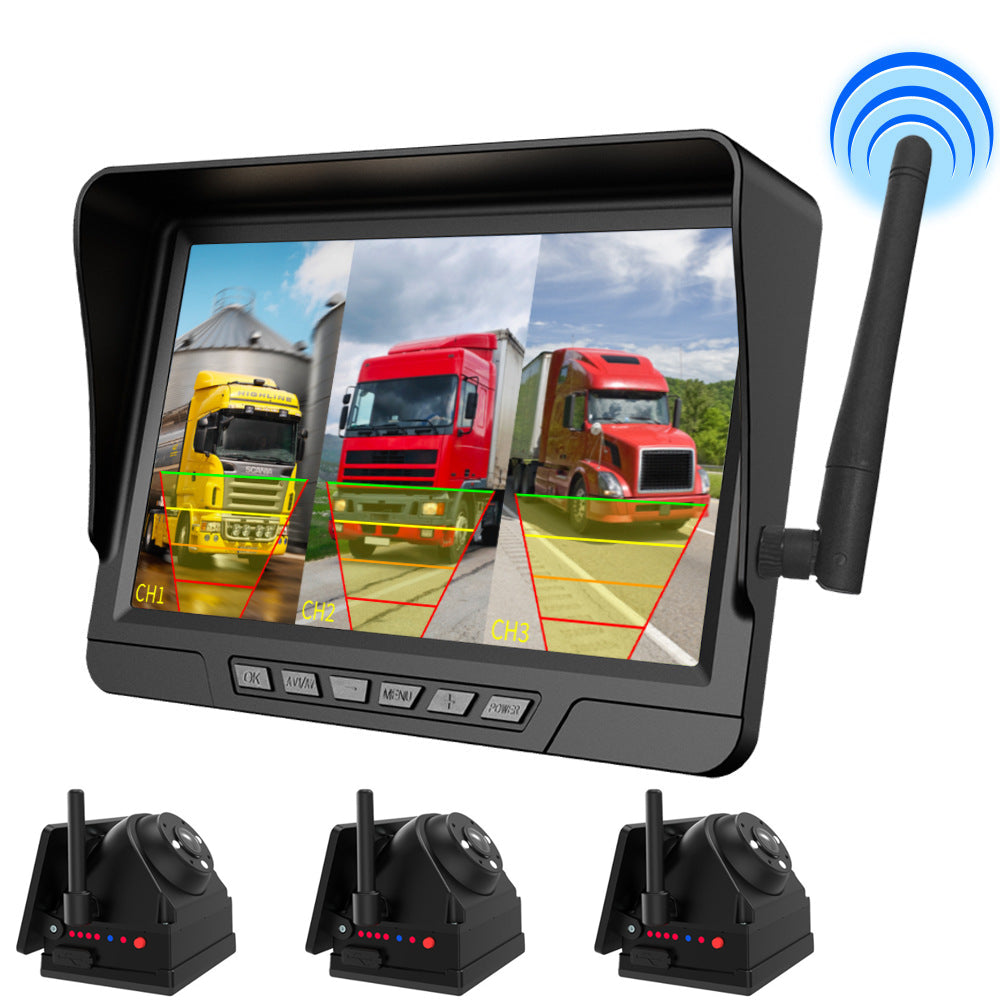 Mroace 360° Adjustable Magnetic Solar Wireless Trailer Camera System (2026 Edition)