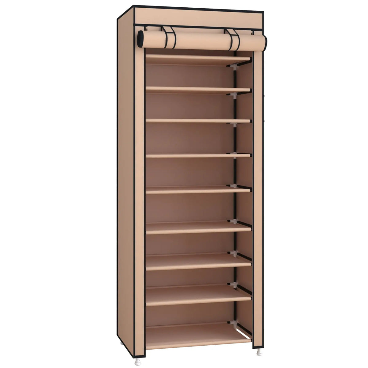 Mroace Adjustable Dustproof Shoe Storage Rack