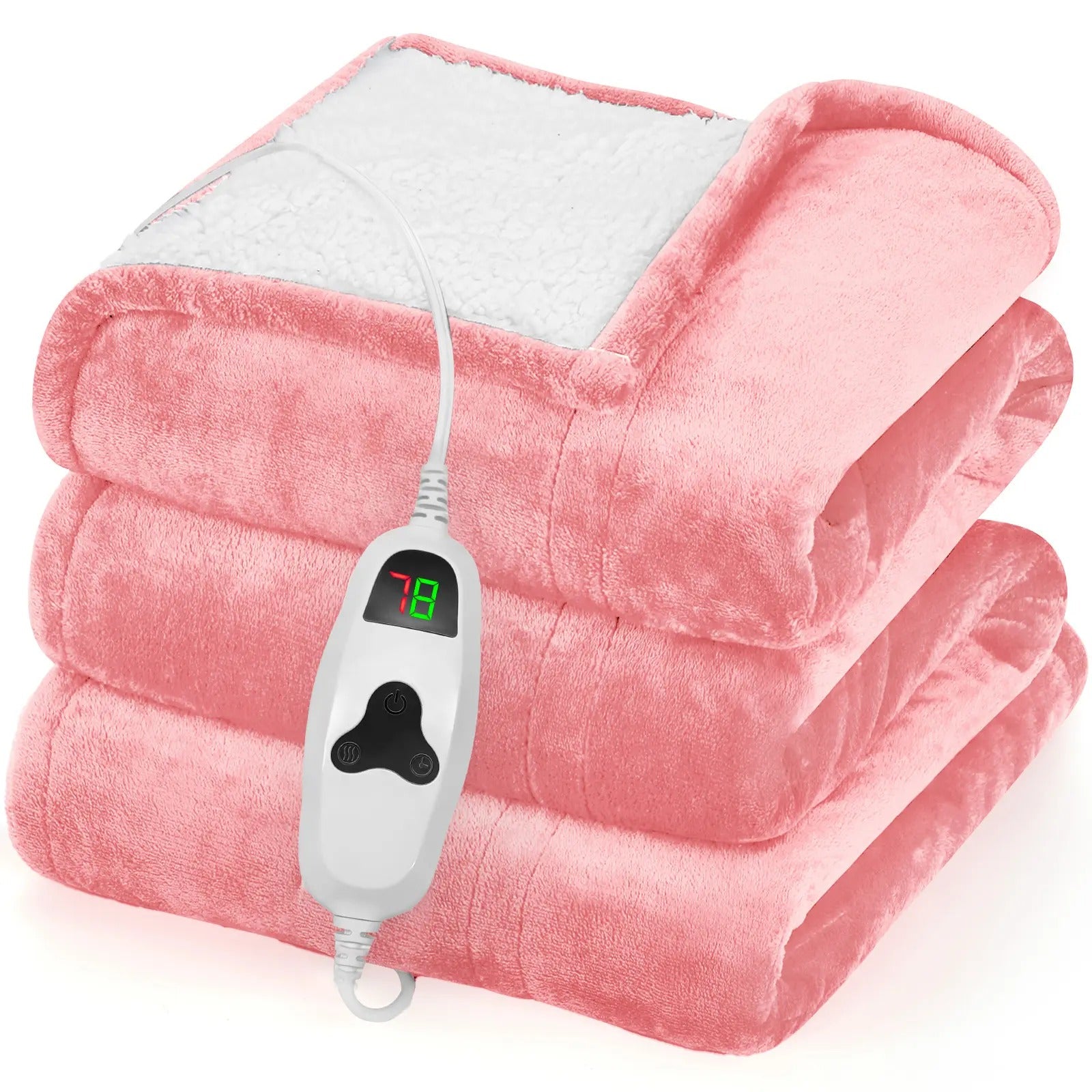 Mroace Electric Heated Throw Blanket