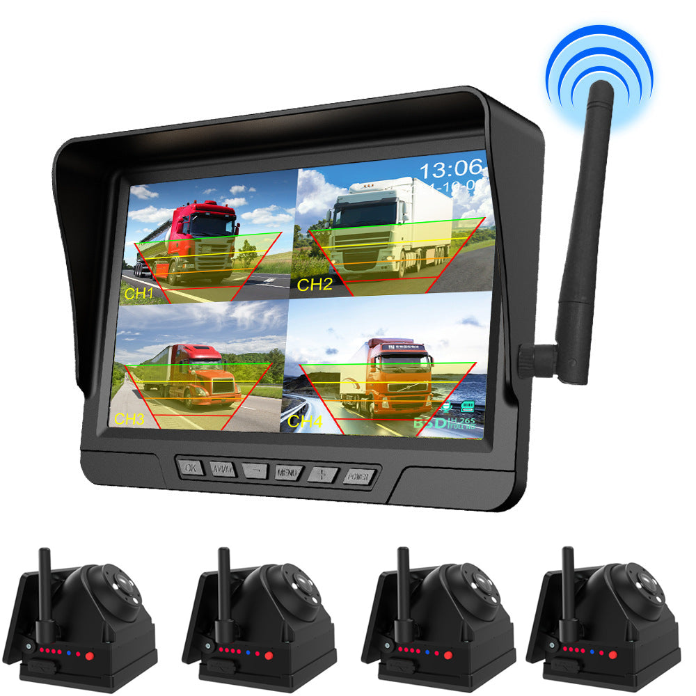 Mroace 360° Adjustable Magnetic Solar Wireless Trailer Camera System (2026 Edition)