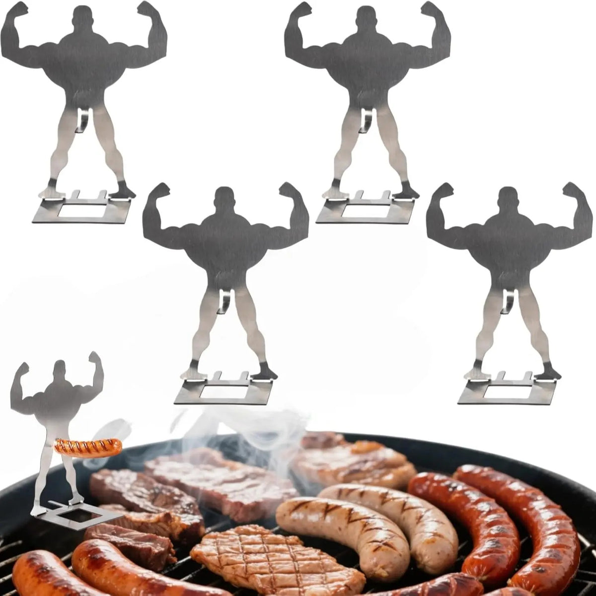 Mroace Man Shaped Hot Dog Holder