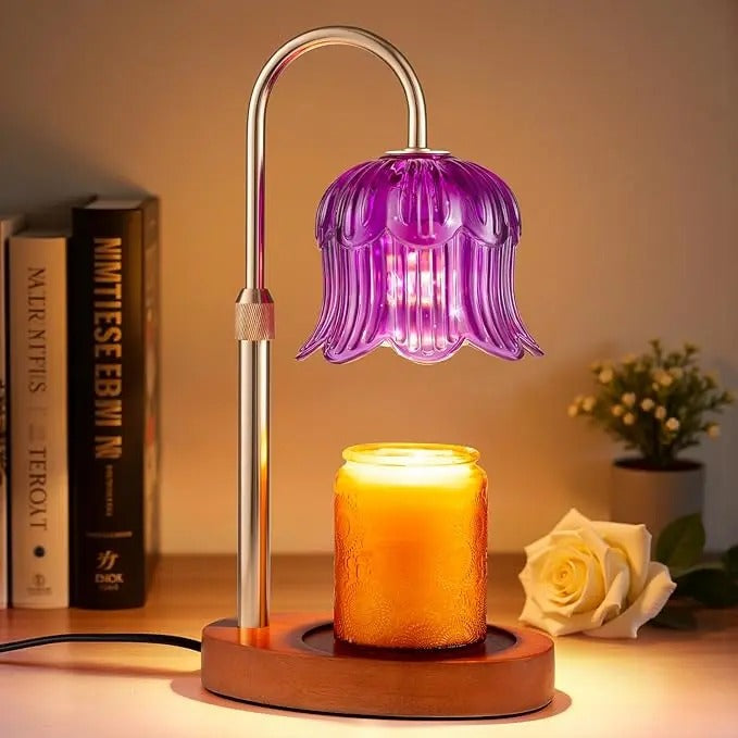 Mroace Adjustable Candle Warmer Lamp With Timer