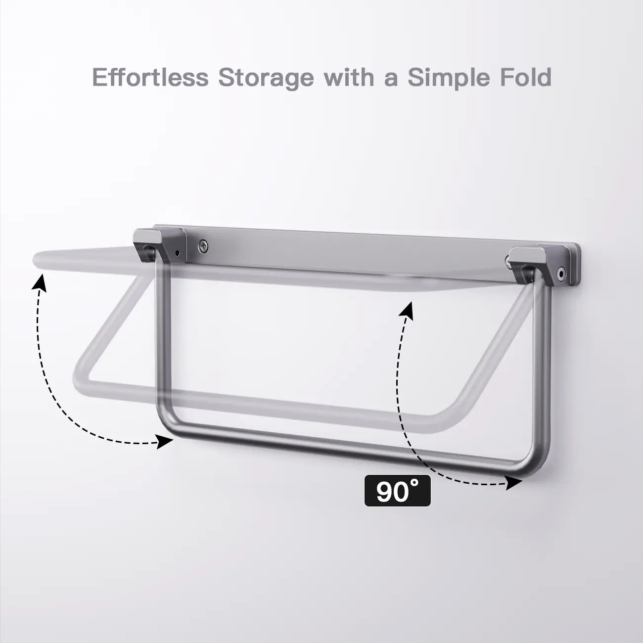 Mroace Foldable Aluminum RV Shoe Rack