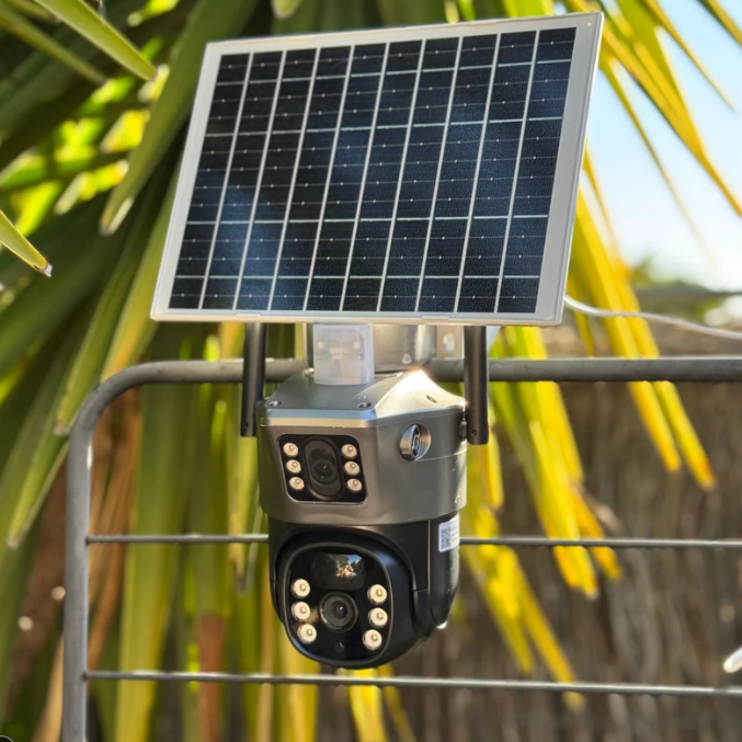 Mroace Solar Powered AI Security Camera