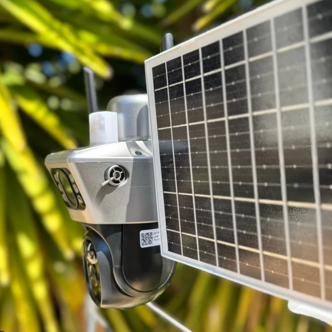 Mroace Solar Powered AI Security Camera