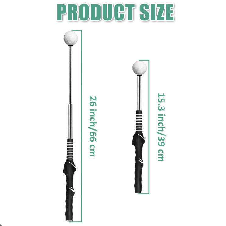 Mroace Retractable Golf Swing Training Aid