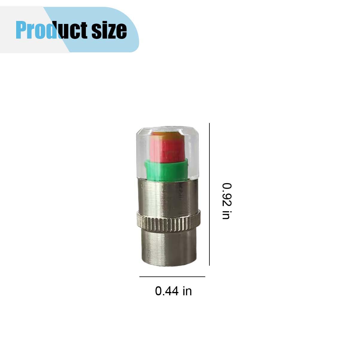Mroace Tire Pressure Monitor Valve Stem Caps