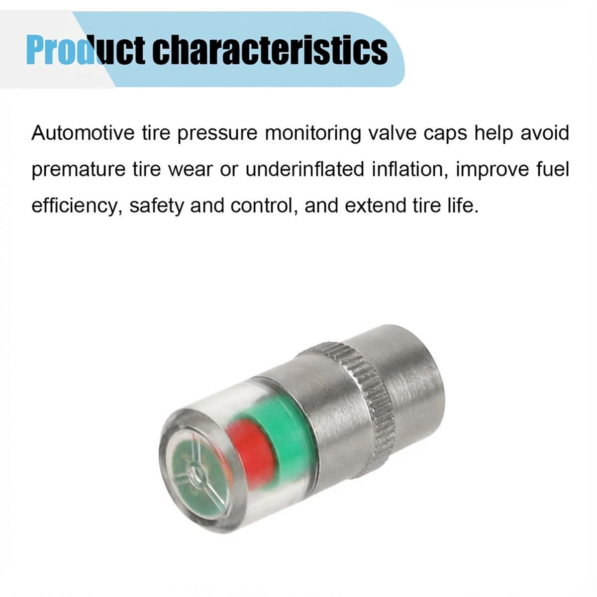 Mroace Tire Pressure Monitor Valve Stem Caps