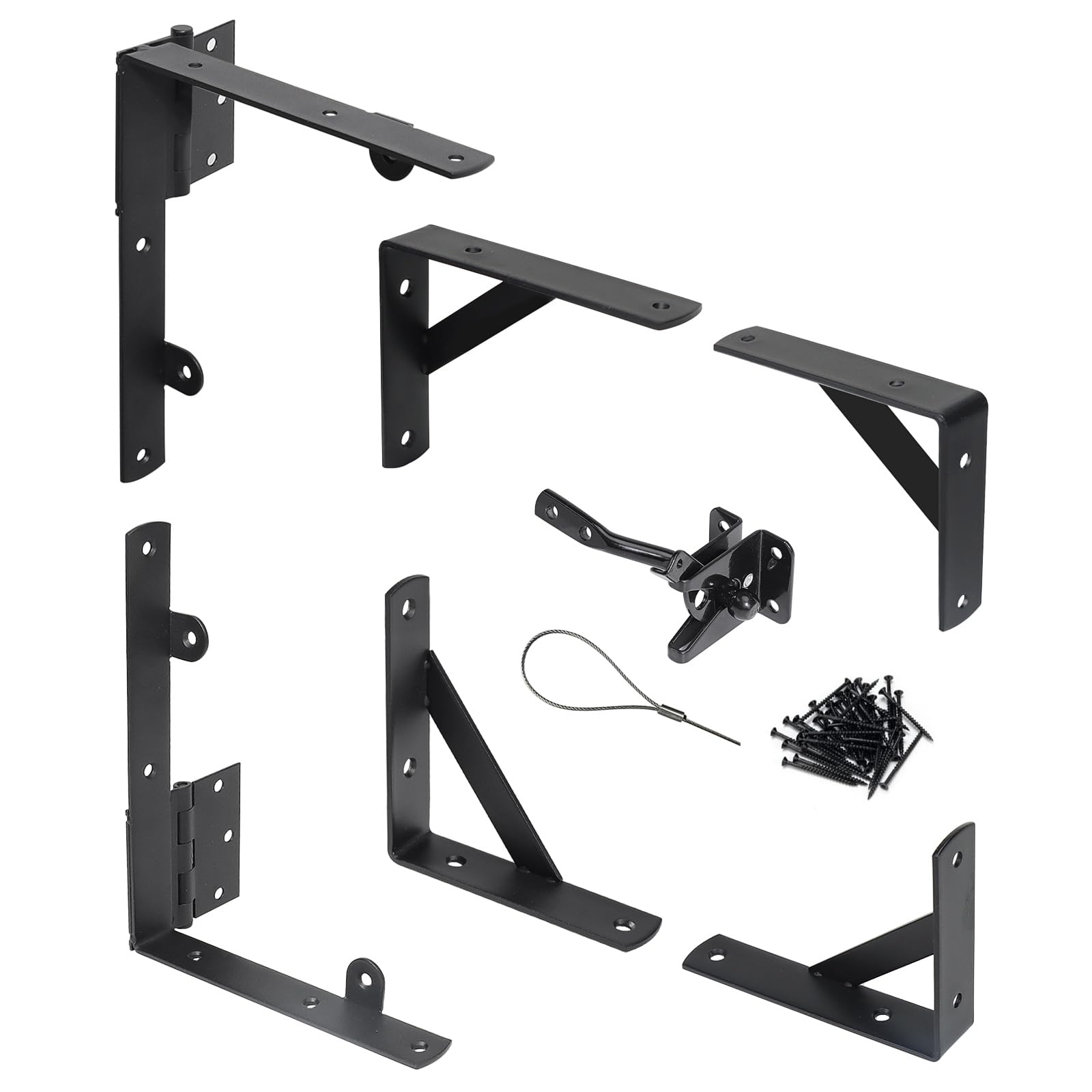 Mroace Heavy Duty Anti Sag Gate Brace Kit
