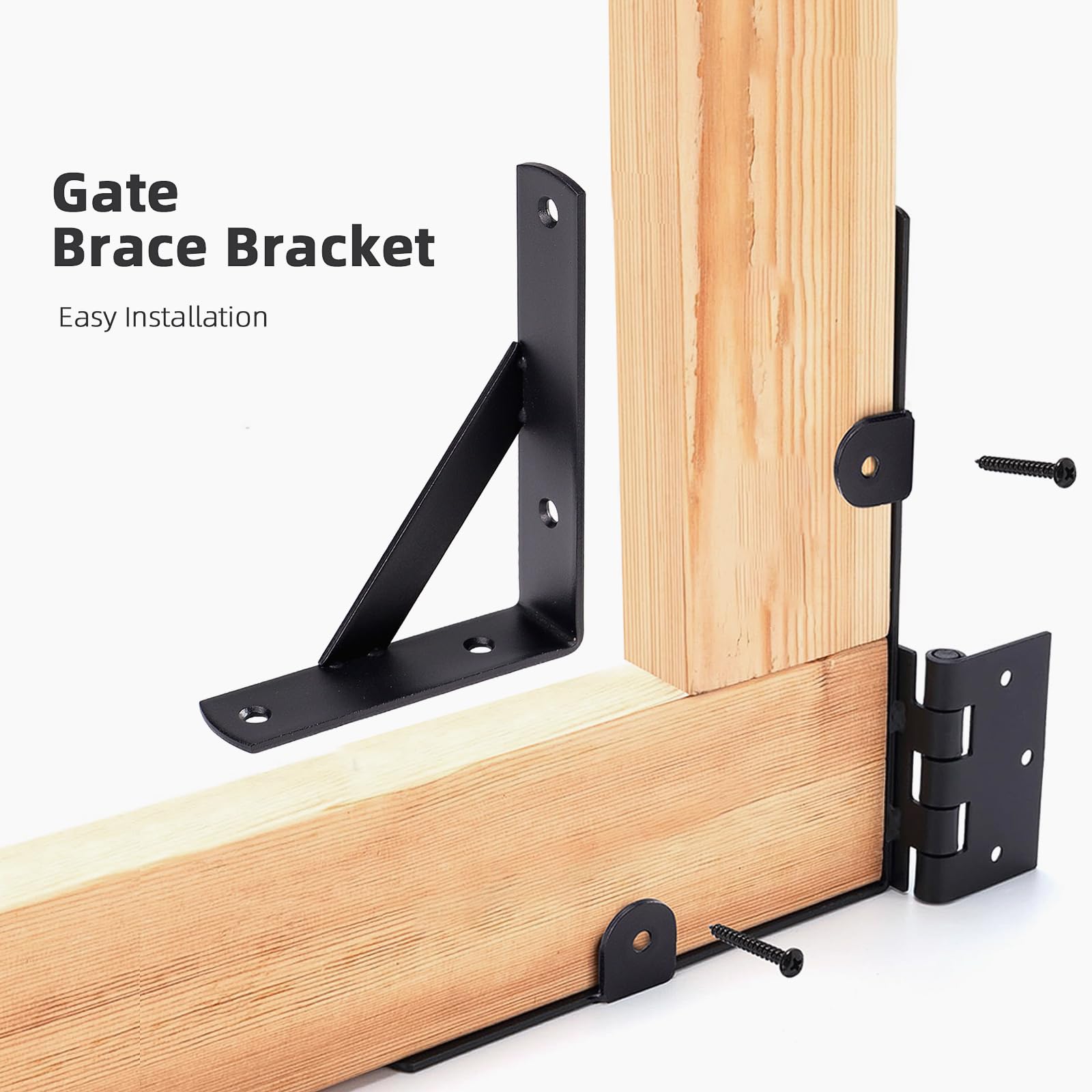 Mroace Heavy Duty Anti Sag Gate Brace Kit