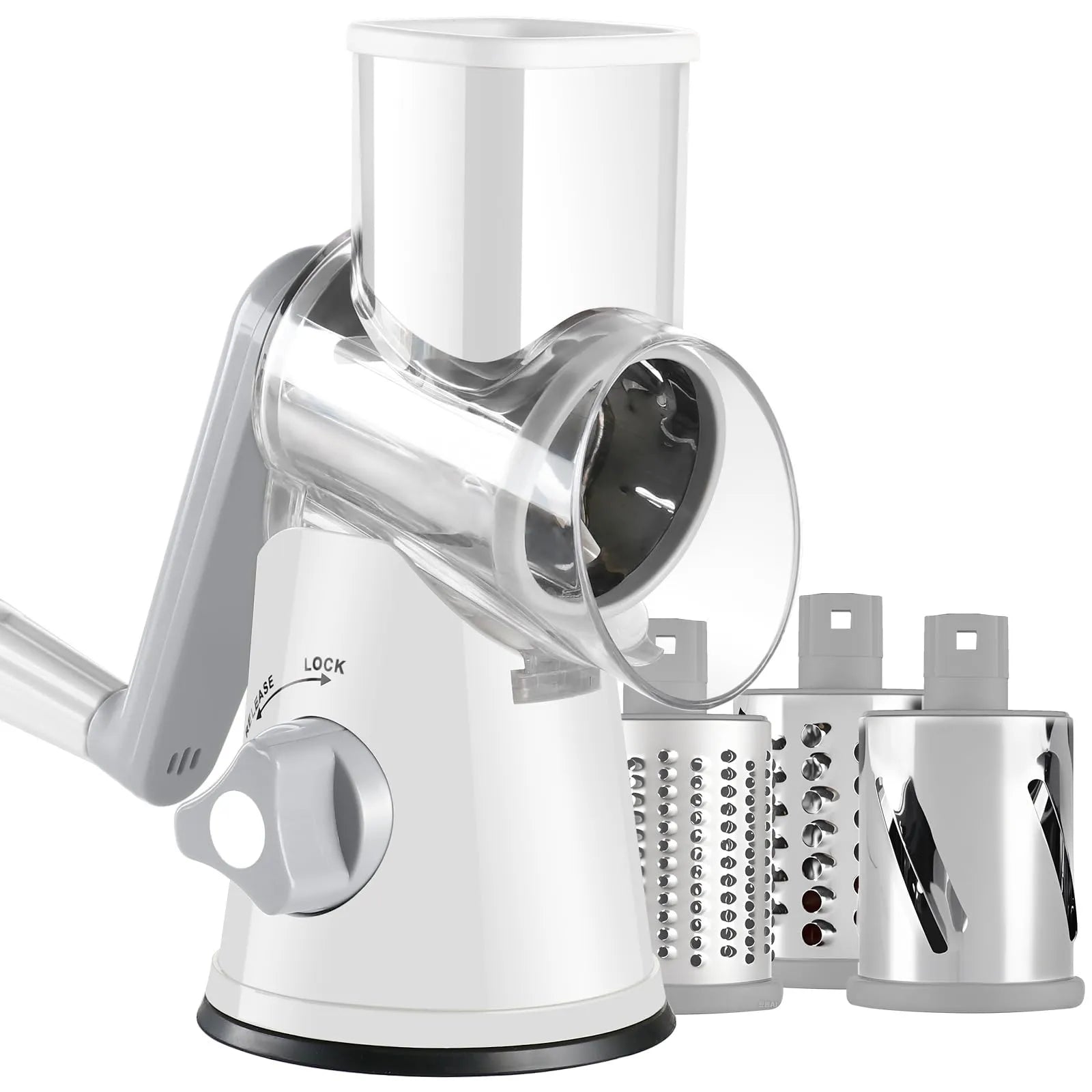 Mroace Manual Rotary Cheese Grater Shredder