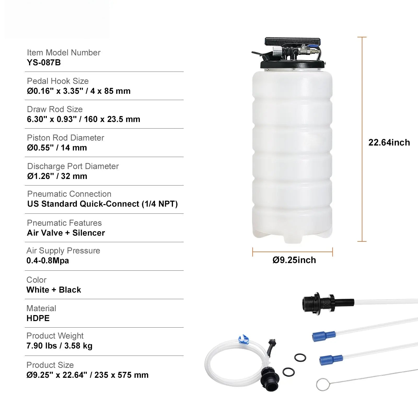 Mroace Dual Mode Fluid Extractor Pump