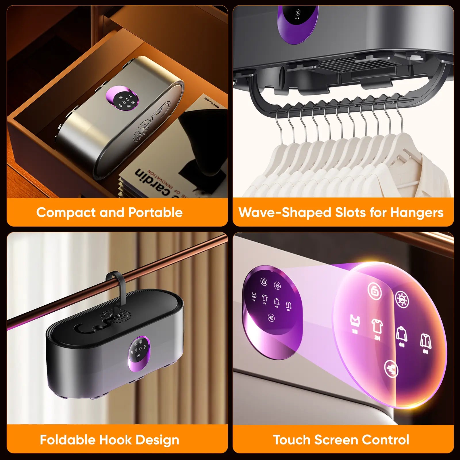 Mroace Portable Mini Electric Clothes Dryer