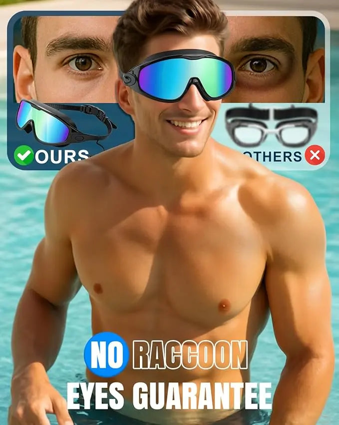 Mroace Swim Goggles 2 Pack