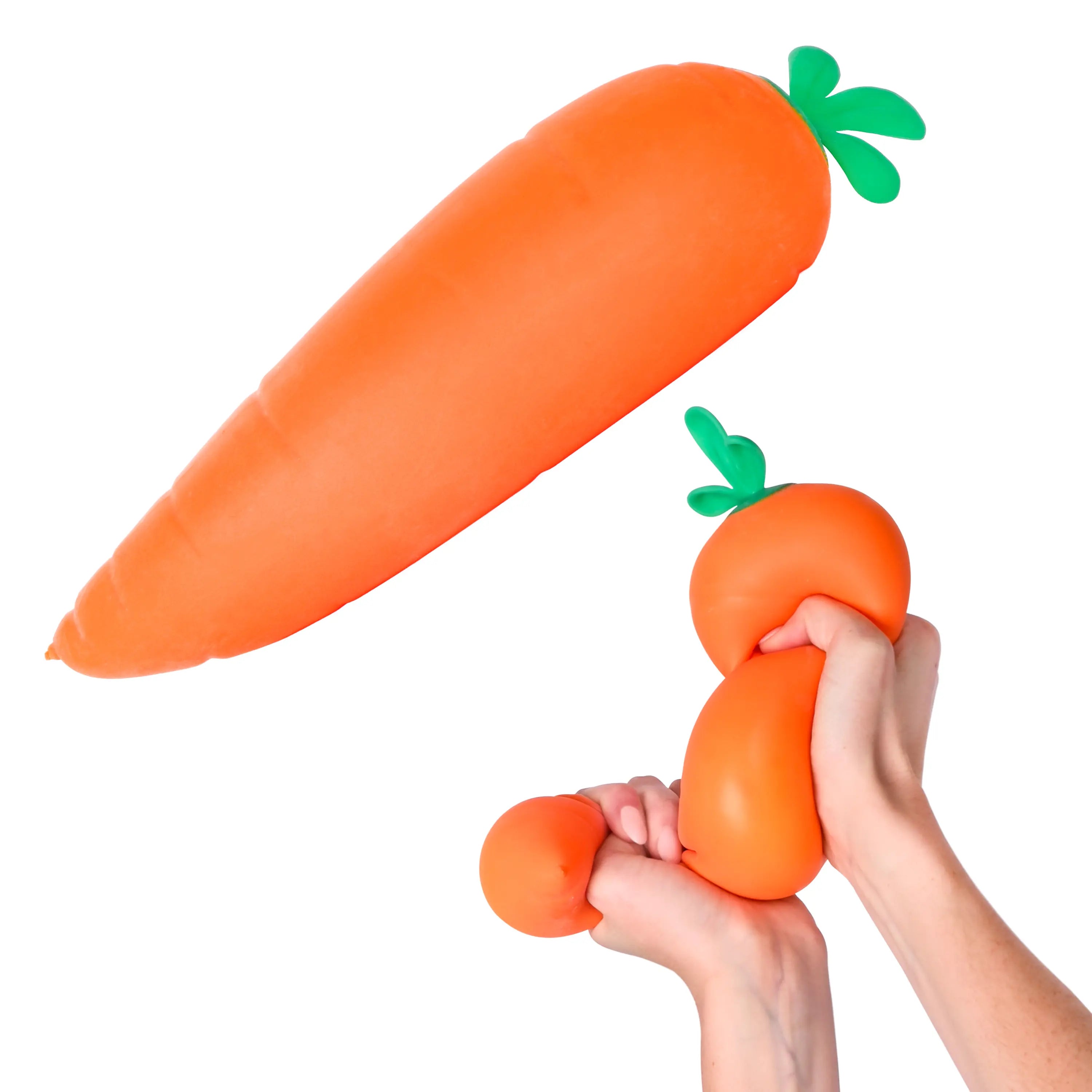 Mroace 11.5-Inch Squishy Carrot Stress Relief Toy