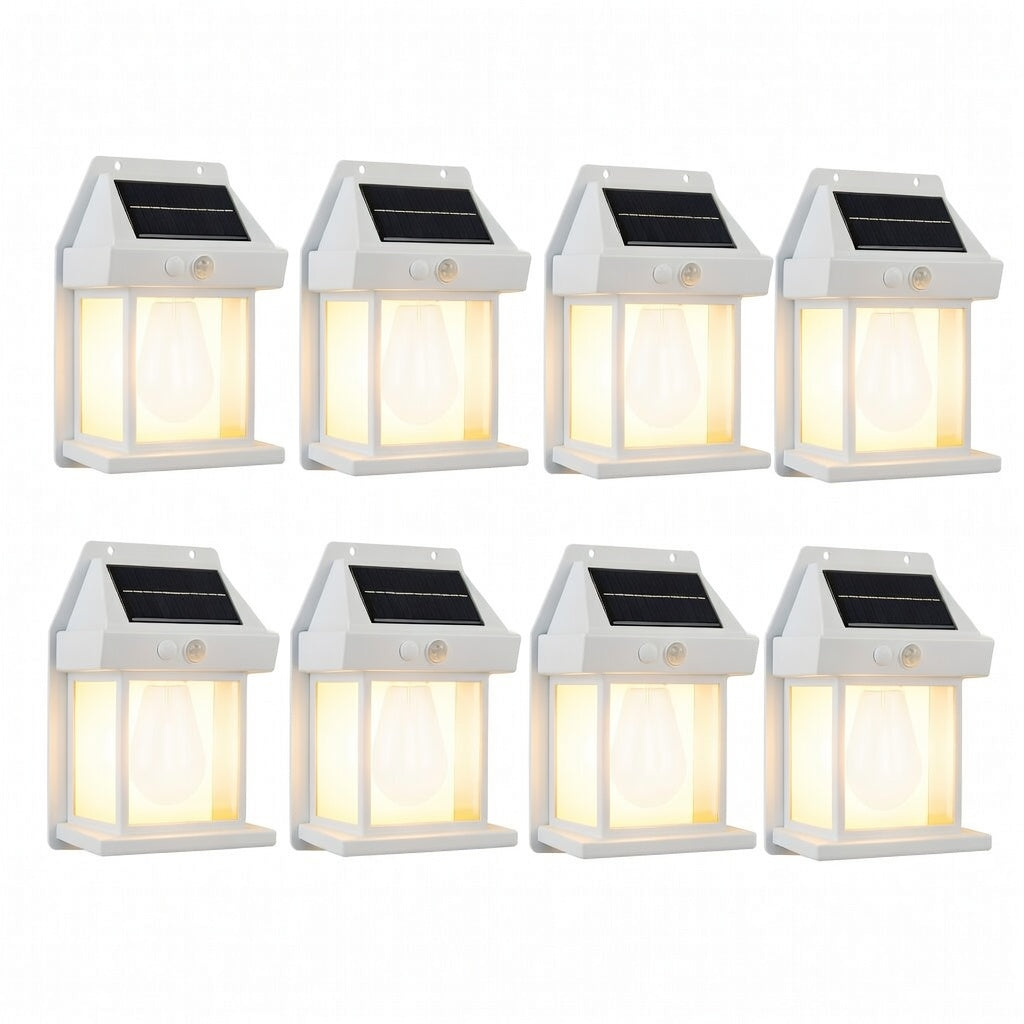 Mroace Waterproof Solar Wall Lights Outdoor