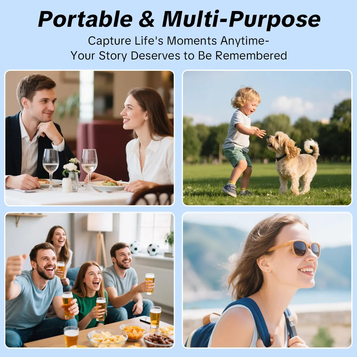Mroace 2.5K Ultra HD Pocket Video Camera