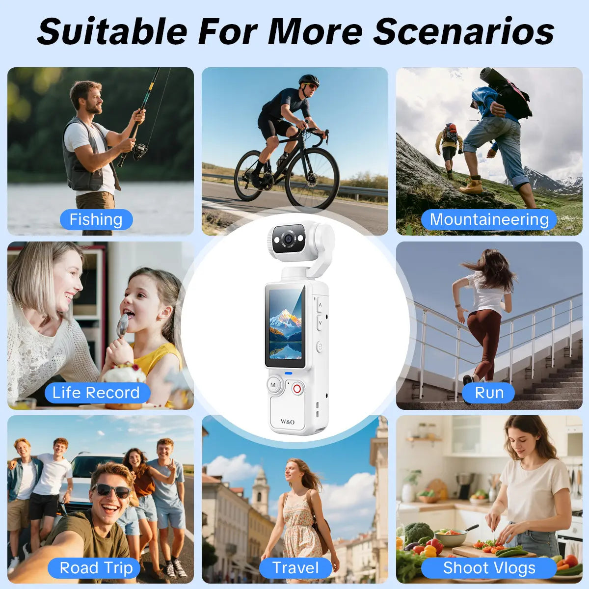 Mroace 2.5K Ultra HD Pocket Video Camera