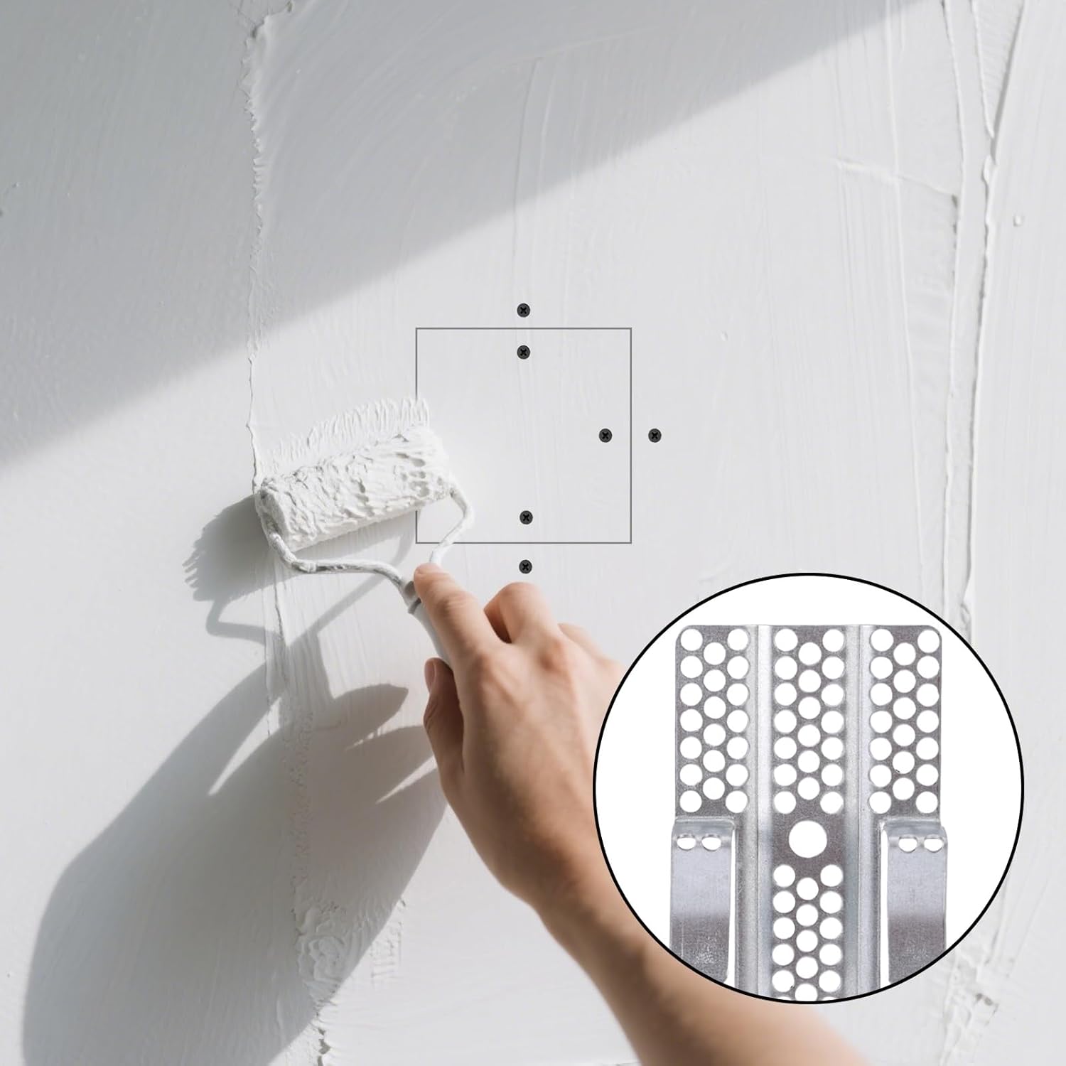 Mroace Drywall Repair Clips Kit - No-Stud Wall Patch Support