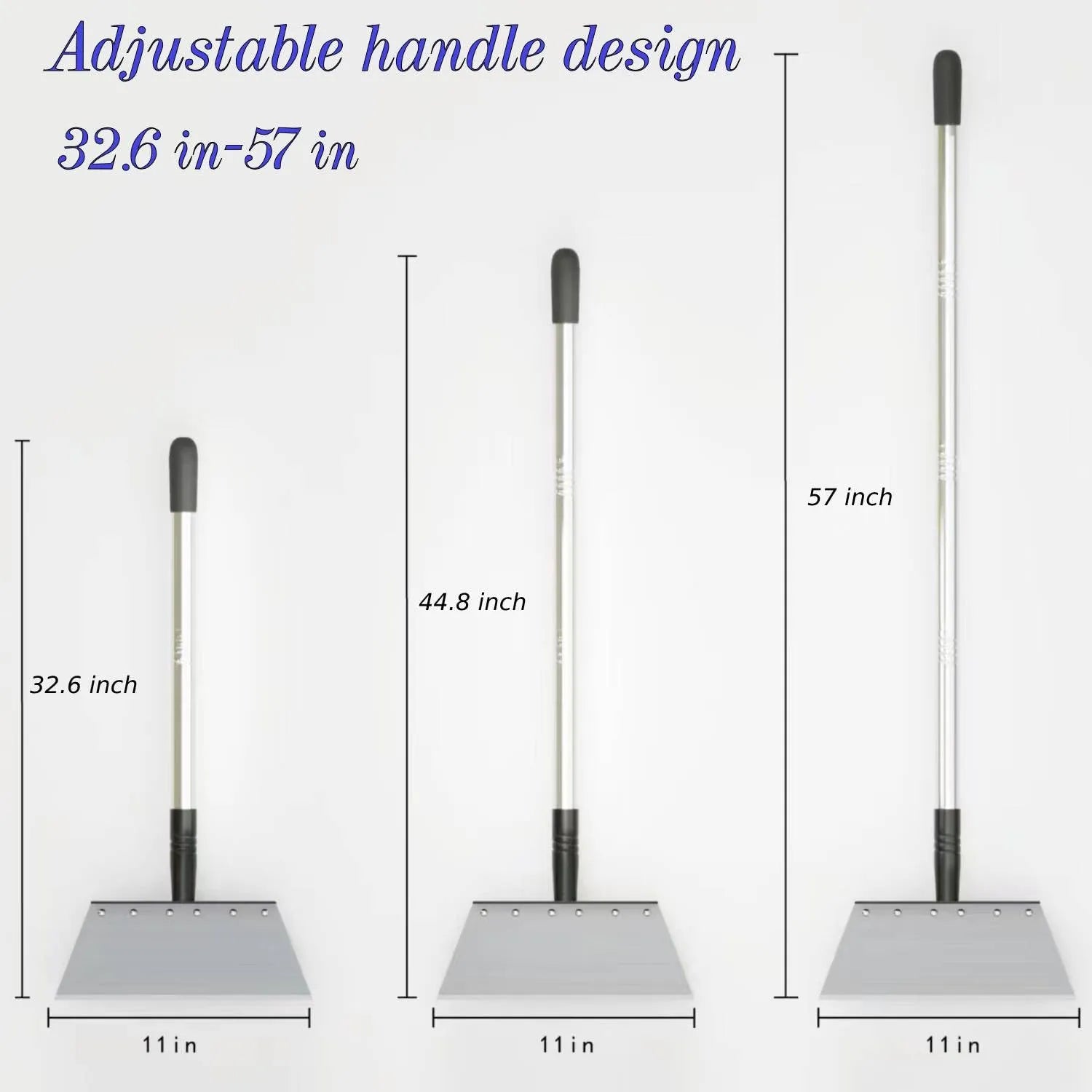 Mroace Heavy Duty Stainless Steel Garden Shovel