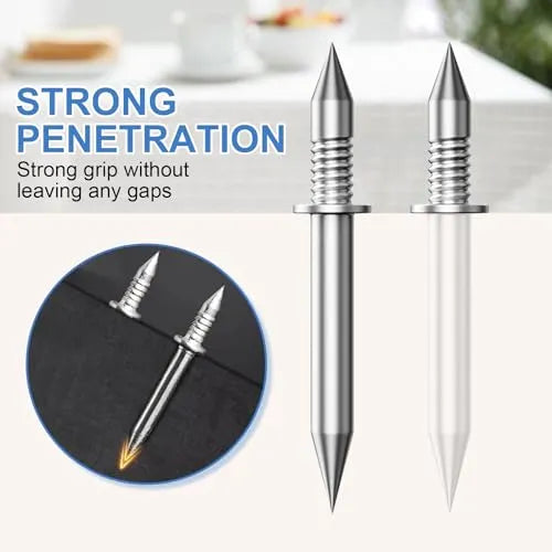 Mroace Invisible Double Headed Skirting Nails