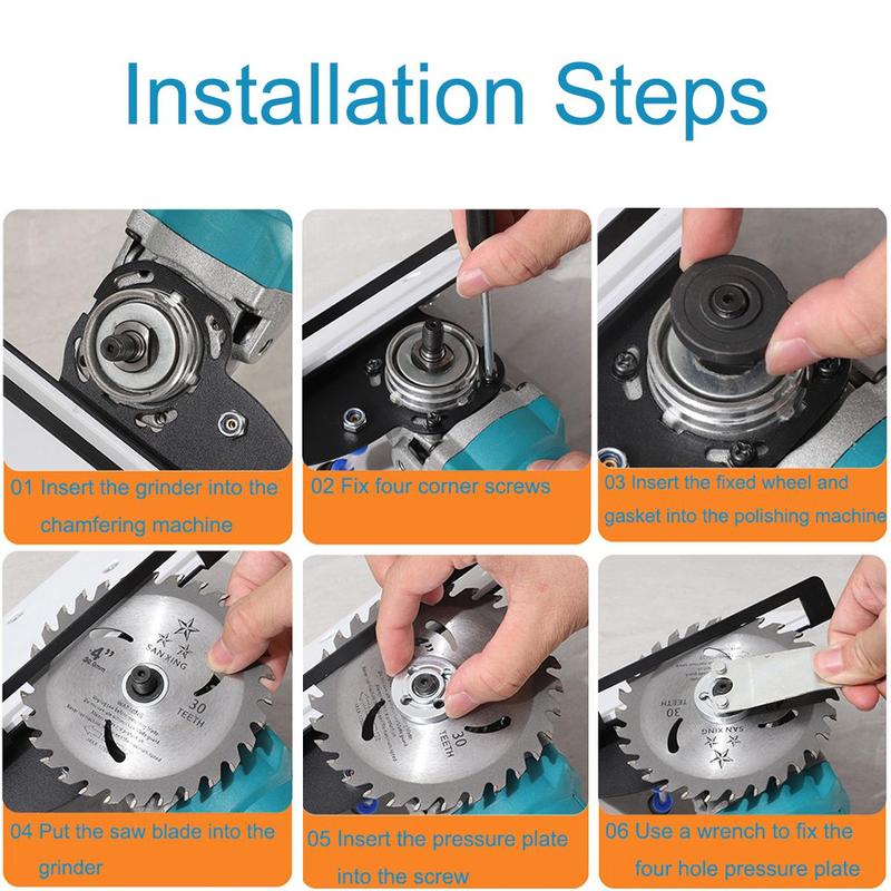 Mroace 45-Degree Tile Chamfering Tool
