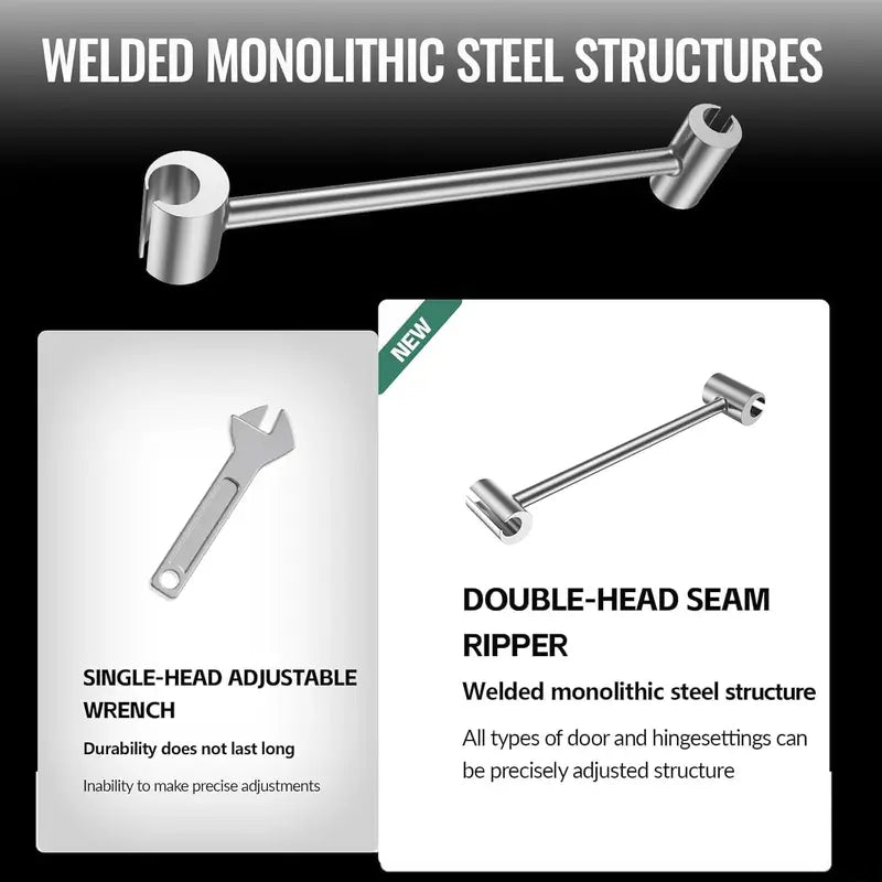 Mroace Adjustable Hinge Hole Repair Wrench Tool