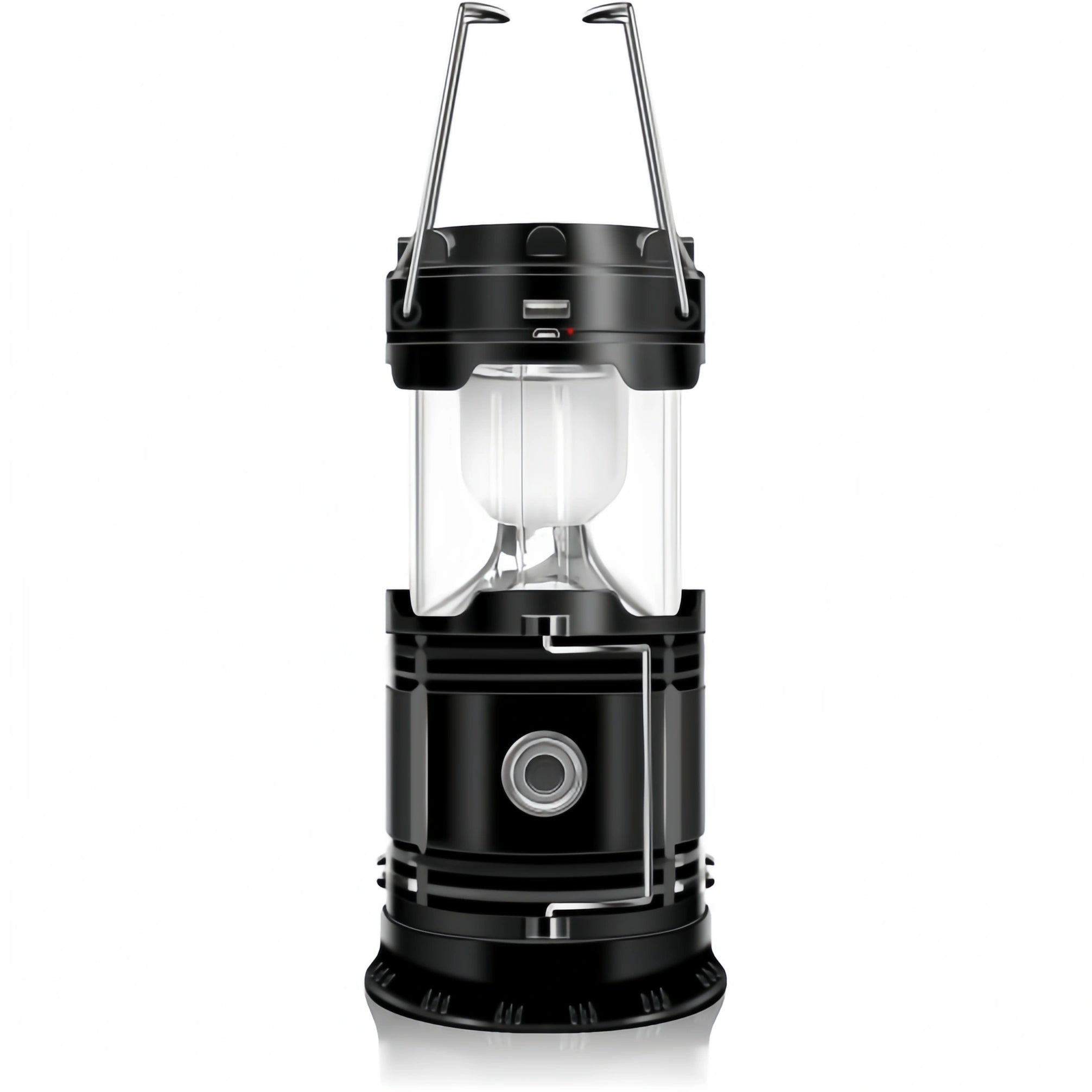 Mroace Solar Rechargeable Collapsible LED Lantern Flashlight