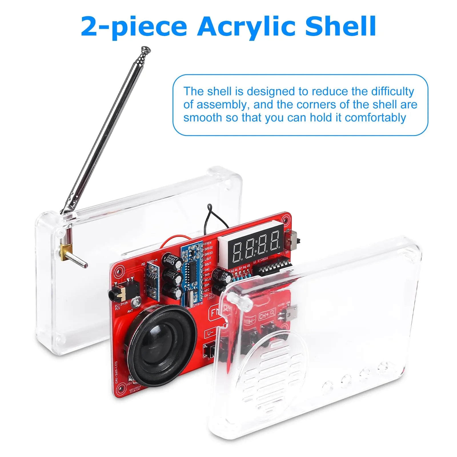 Mroace Portable FM Radio Soldering Project Kit