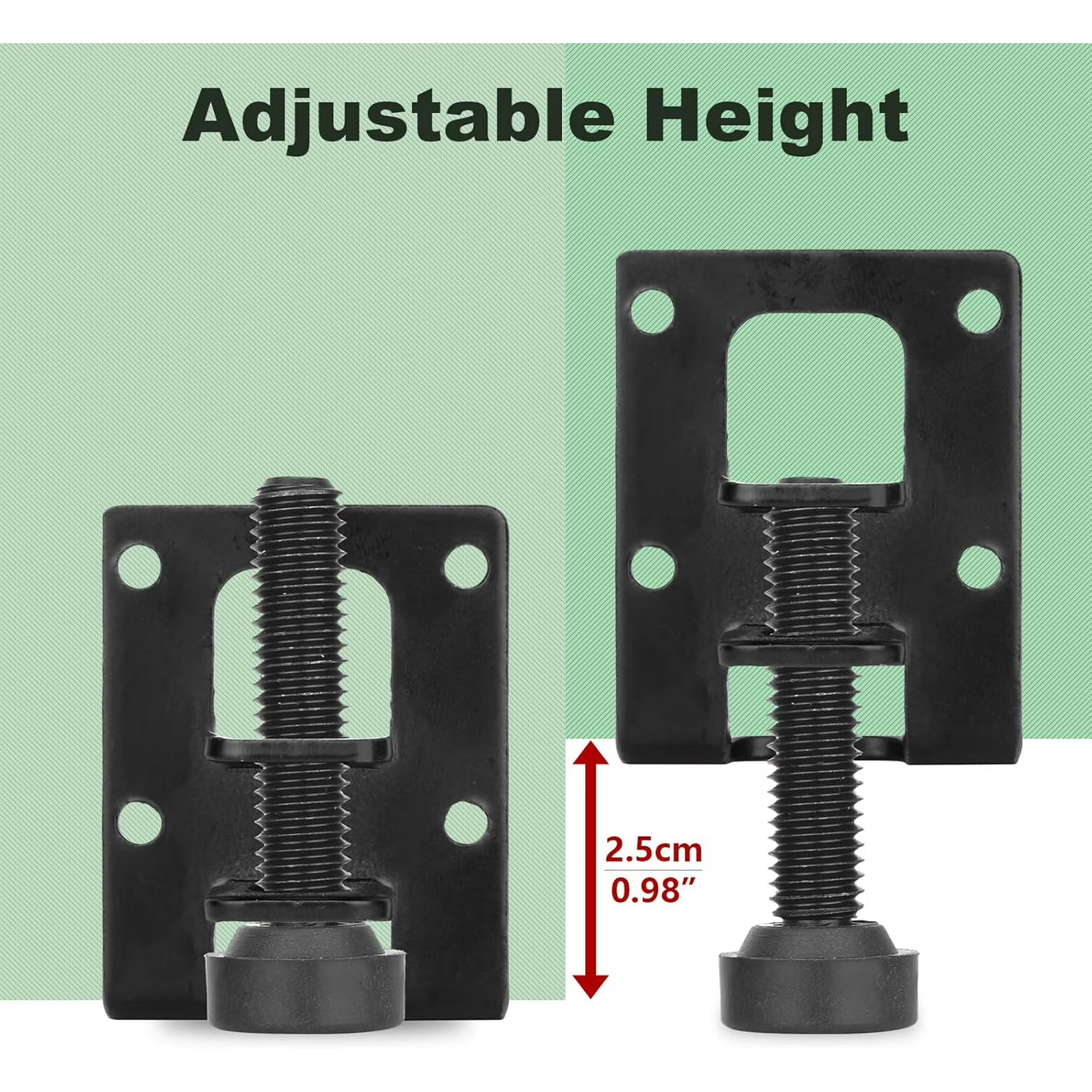 Mroace Heavy Duty Adjustable Furniture Leveling Feet