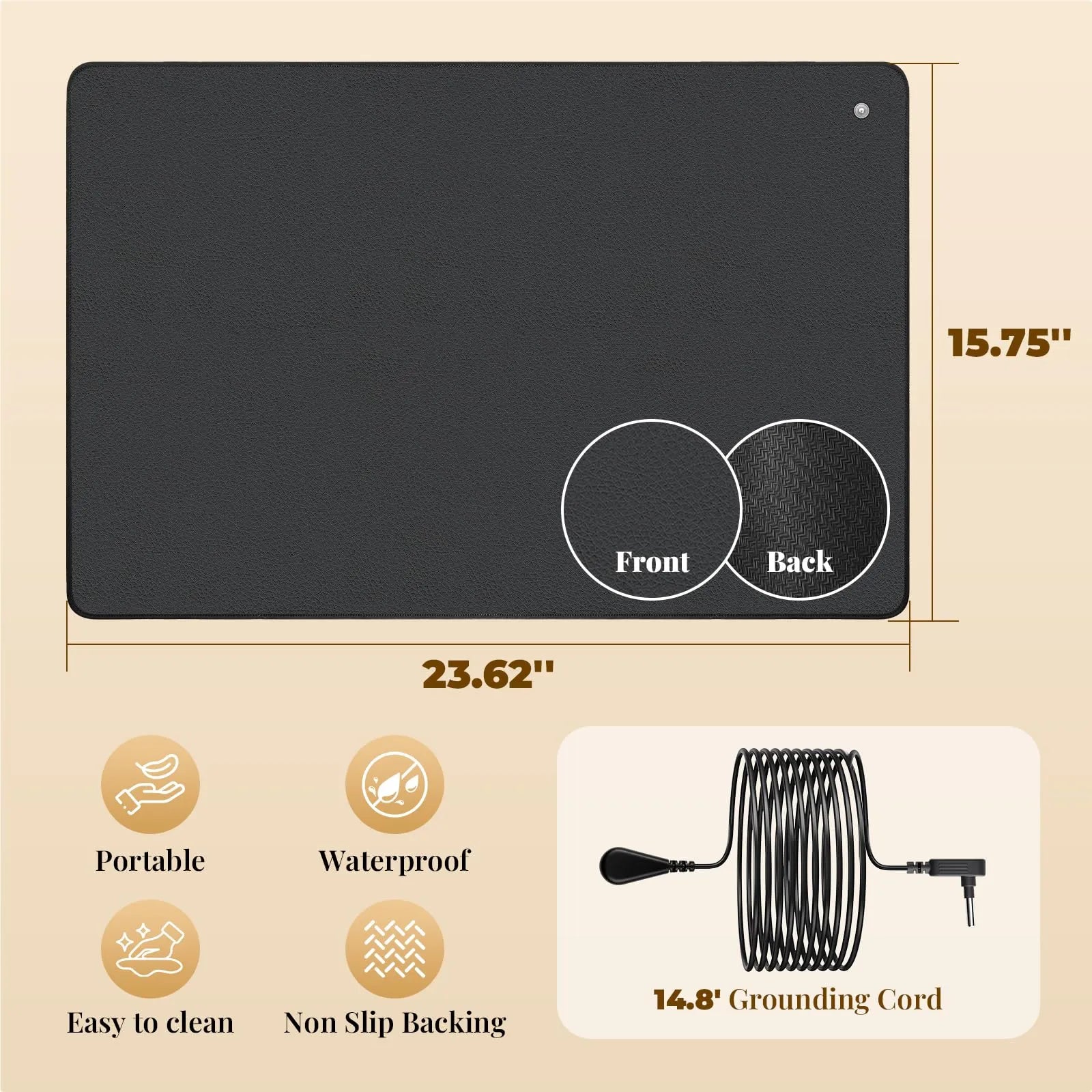 Mroace Conductive Grounding Therapy Mat