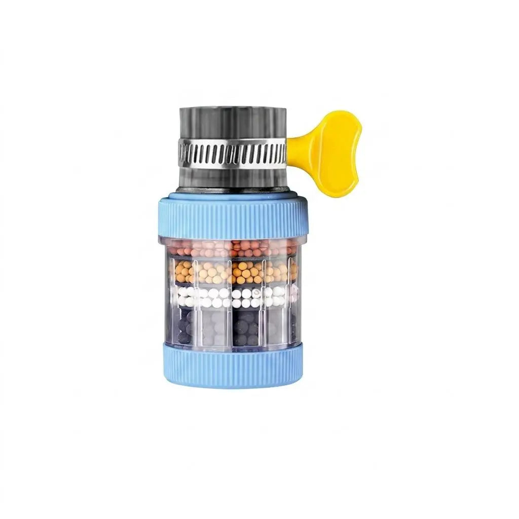Mroace 6-Layer Faucet Water Filter with Anti-Splash Nozzle