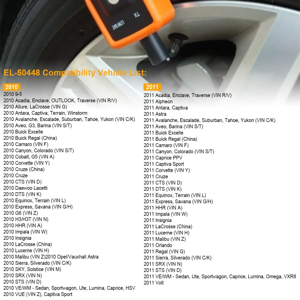Mroace TPMS Sensor Relearn Activation Tool