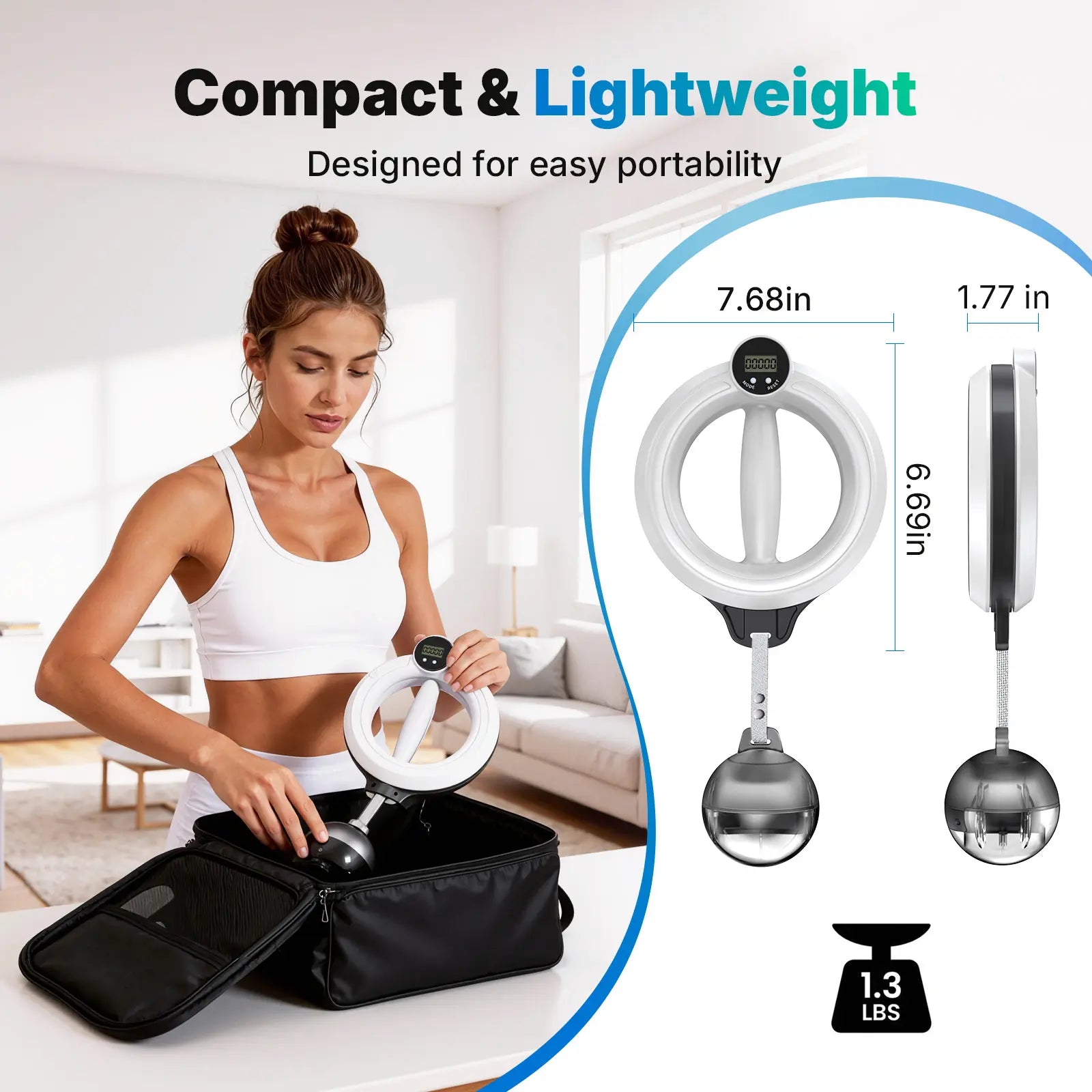 Mroace 360° Rotating Wrist & Forearm Trainer