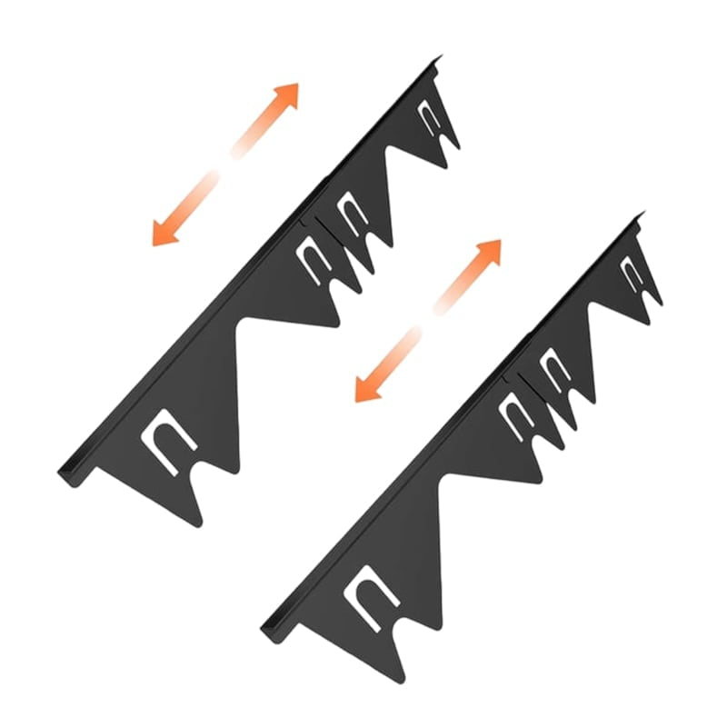 Mroace Adjustable Stainless Steel Stove Gap Covers