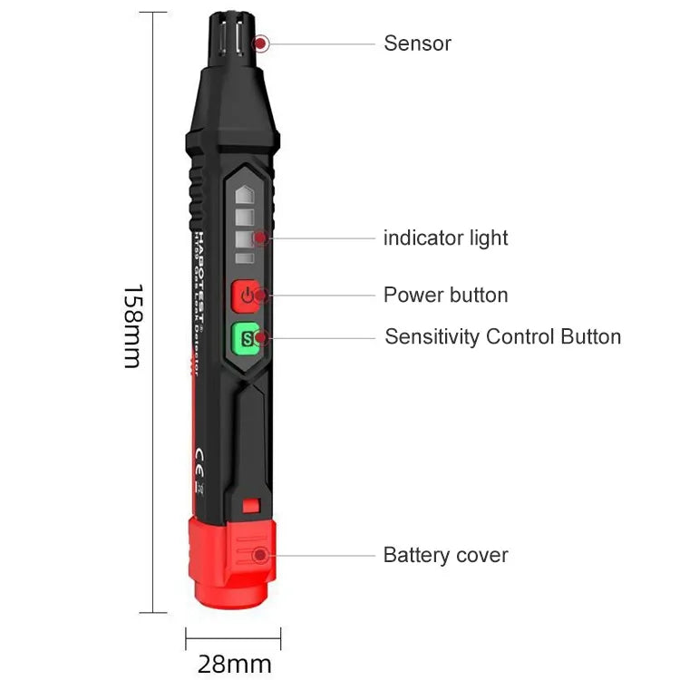 Mroace Battery-Free Audible Gas Leak Detector