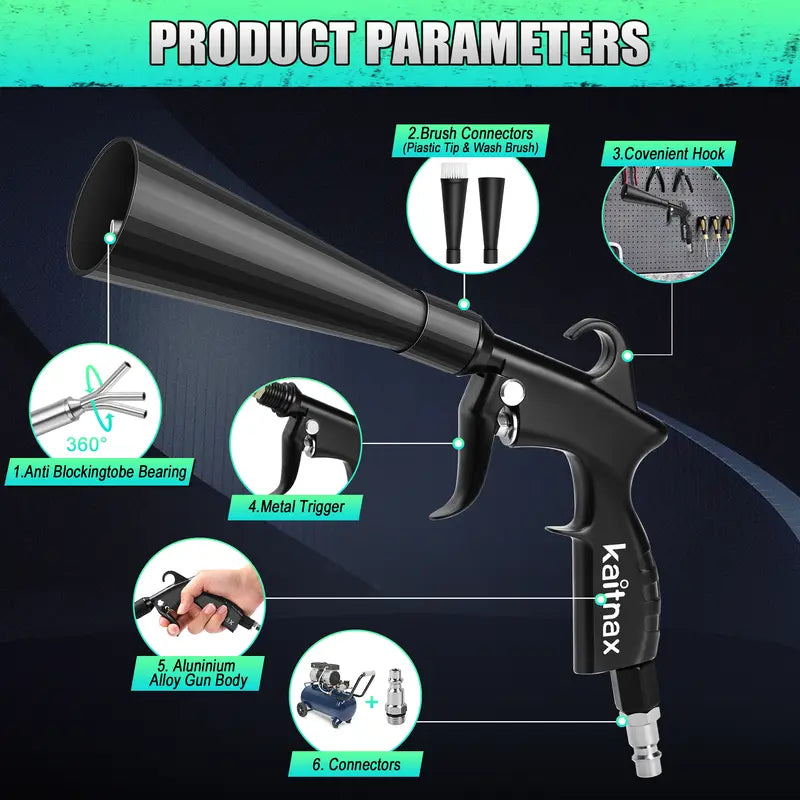 Mroace High Pressure Air Blow Cleaning Gun