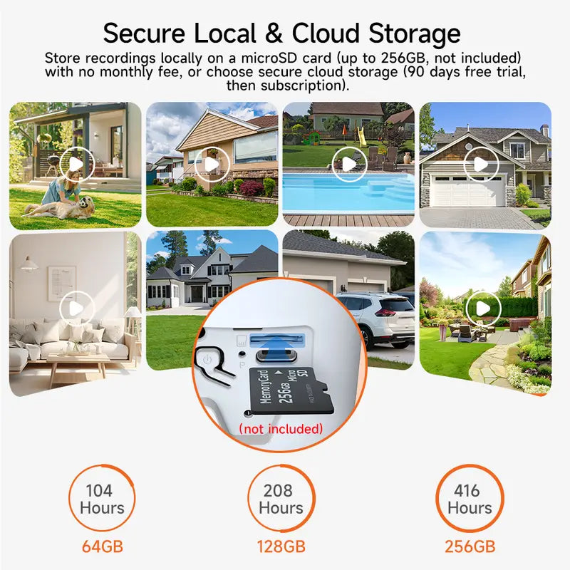 Mroace Magnetic Wireless Security Camera