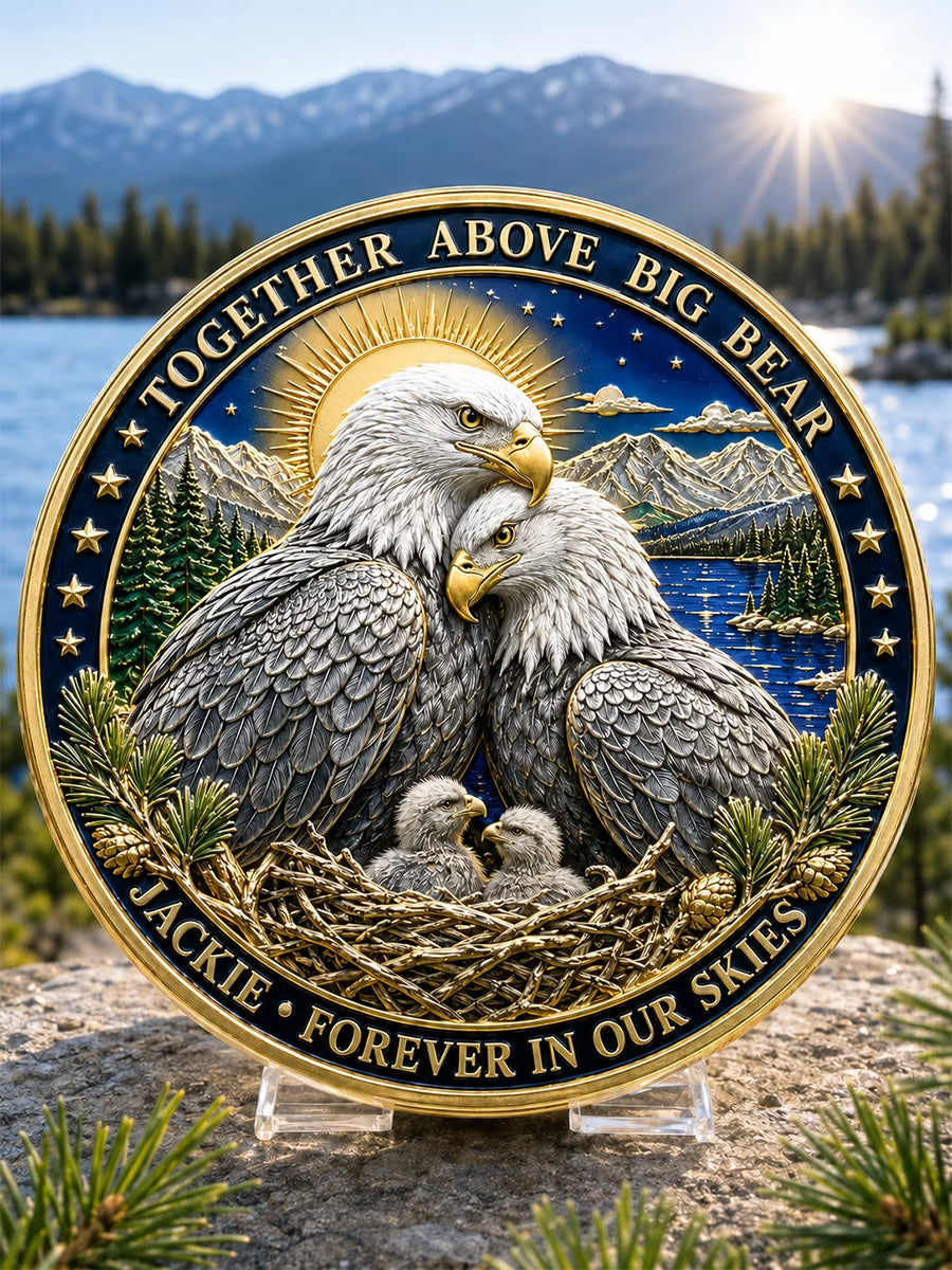 Mroace Jackie Bald Eagle Memorial Medallion