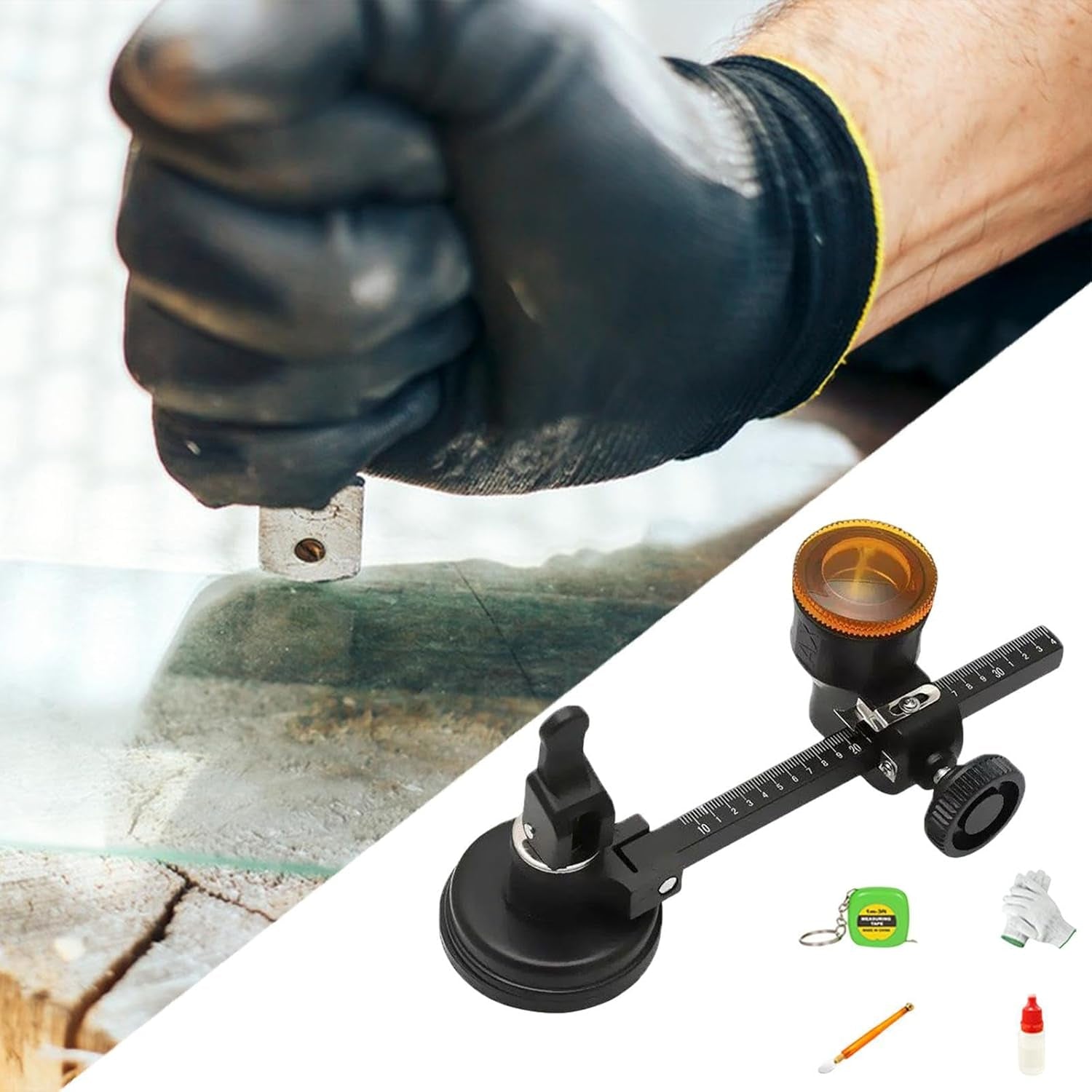 Mroace Adjustable Glass Tile Circle Cutter