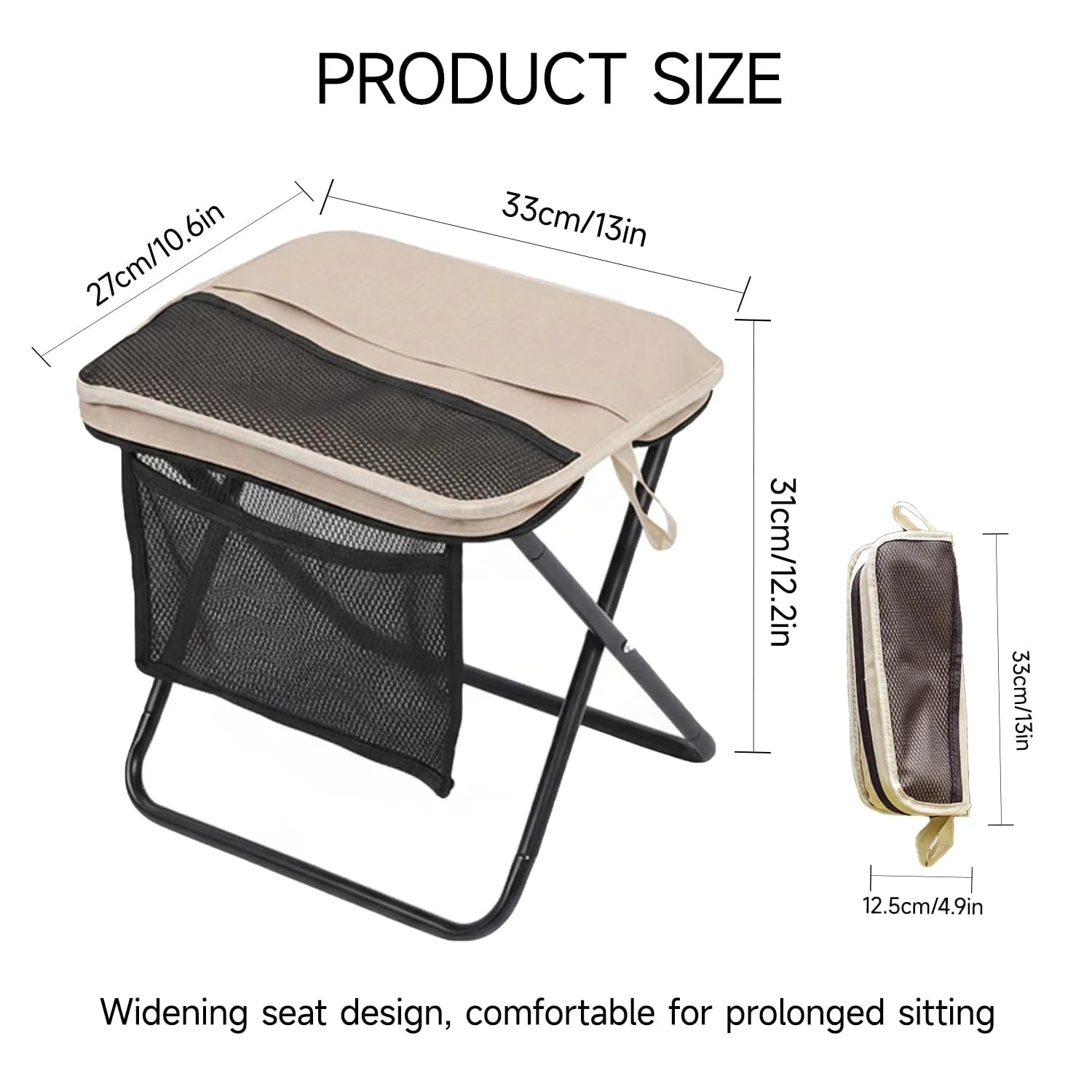 Mroace Lightweight Folding Camping Stool