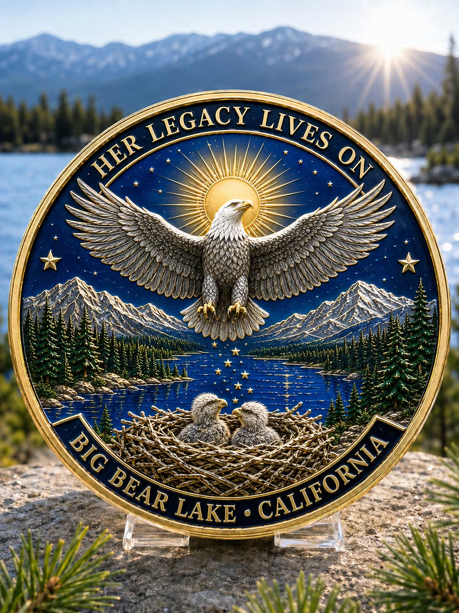 Mroace Jackie Bald Eagle Memorial Medallion