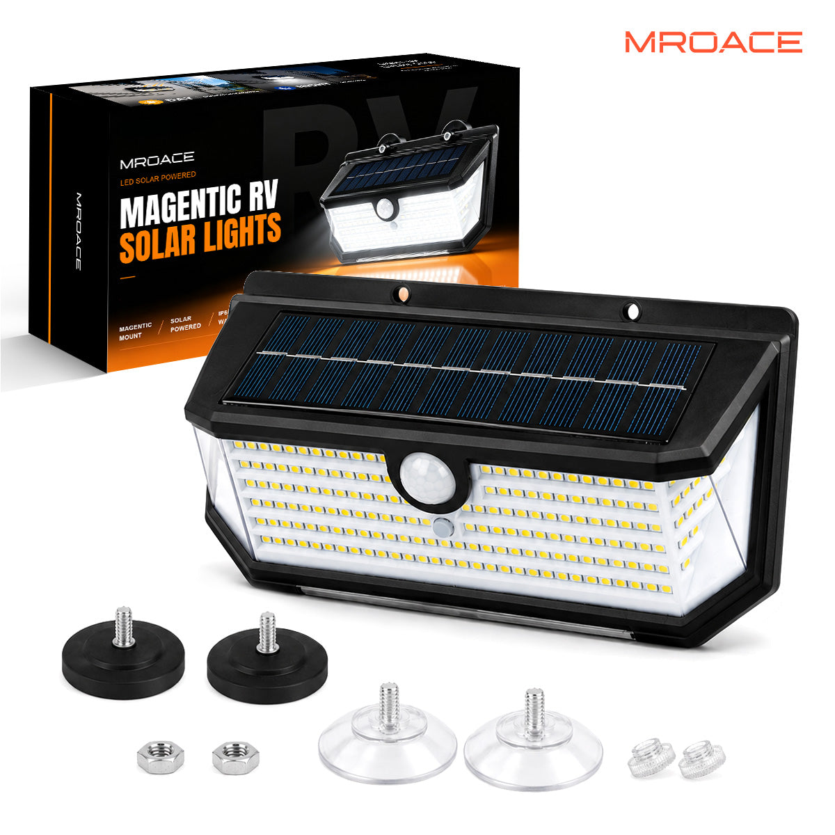 Mroace Magnetic RV Solar Lights
