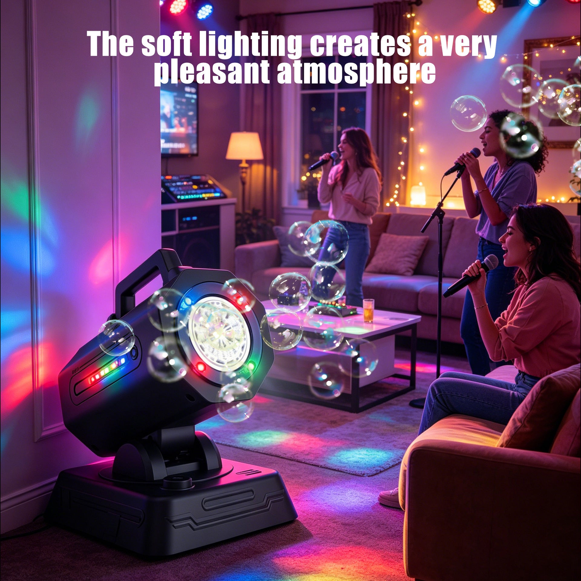 Mroace Rechargeable Automatic Bubble Machine