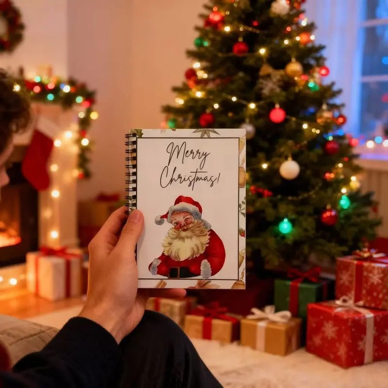 Mroace DIY Spiral Bound Christmas Gift Card Album