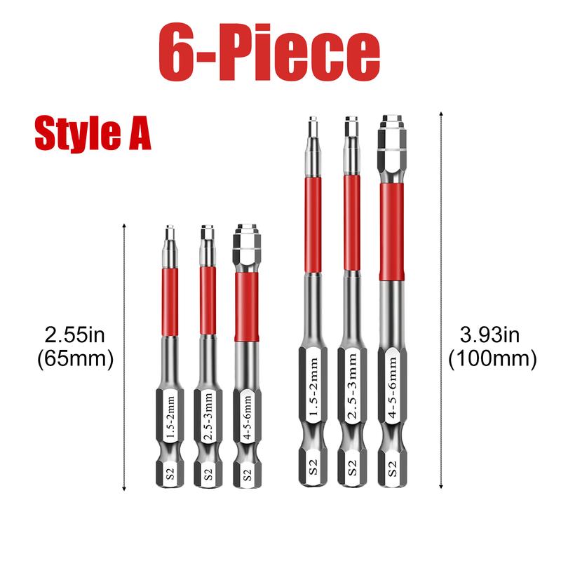 Mroace Magnetic Hex Driver Bit Set
