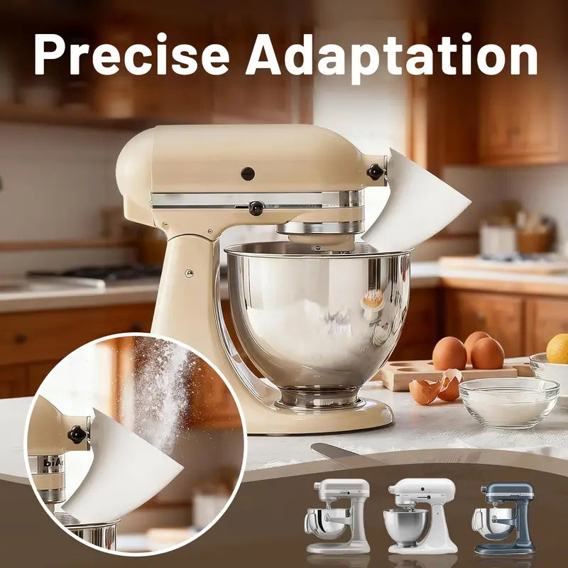 Mroace Easy Pour Flour Funnel for Tilt Head Stand Mixers