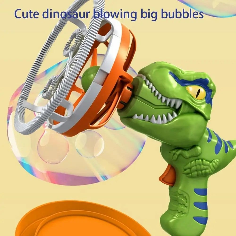 Mroace 2026 New Model Semi-Automatic Dinosaur Fan Bubble Machine
