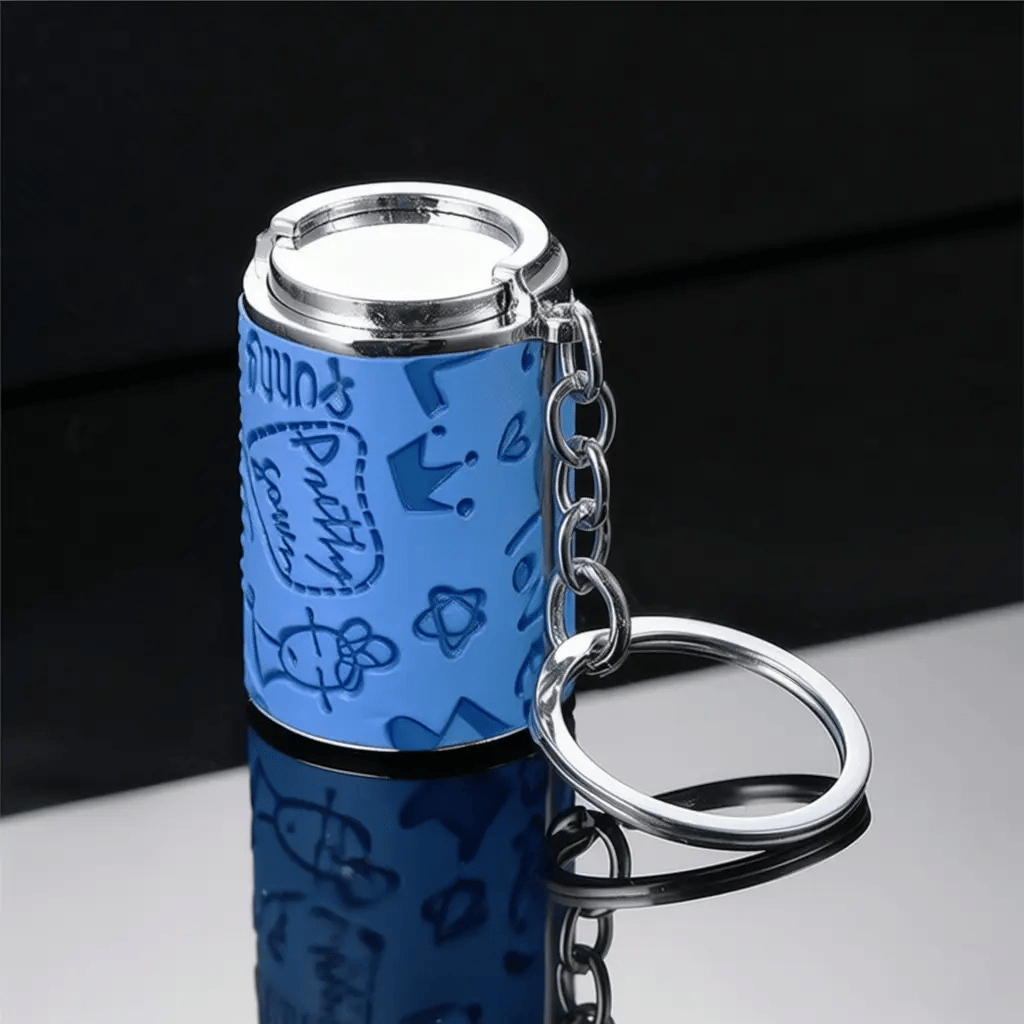 Mroace Mini Coin Storage Keychain